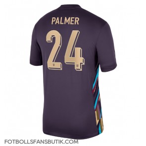 England Cole Palmer #24 Replika Bortatröja EM 2024 Kortärmad